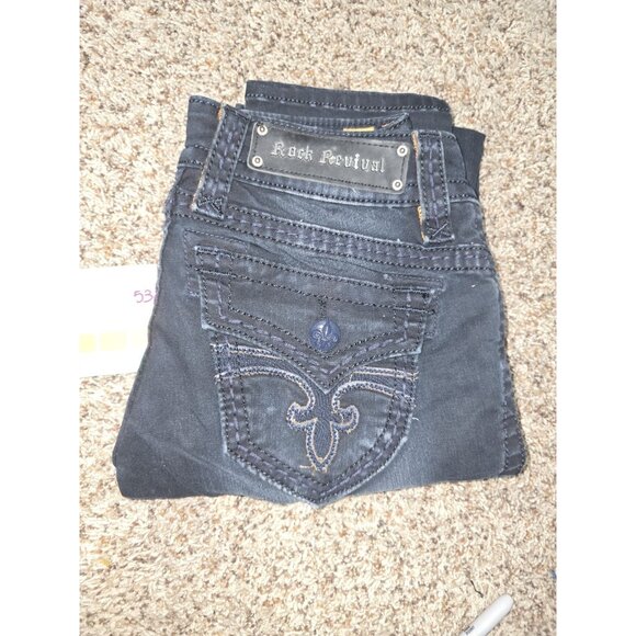 Womens Rock Revival Skinny Jeans Size 26/31' Inseam / Jen Skinny - Picture 1 of 3
